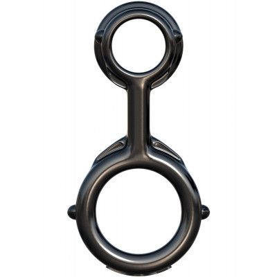 Pipedream C-Ringz: Ironman Duo-Ring, svart