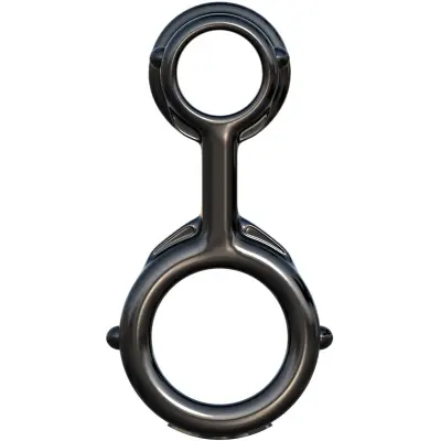 Pipedream C-Ringz: Ironman Duo-Ring, svart