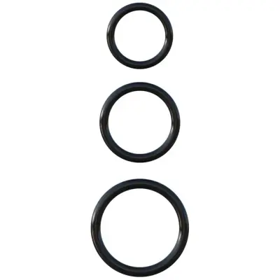 Pipedream Silicone 3-ring Stamina Set