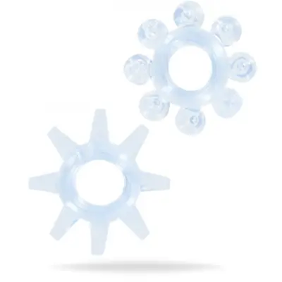 Power Stretchy Rings 2pcs (Färg: Grå)