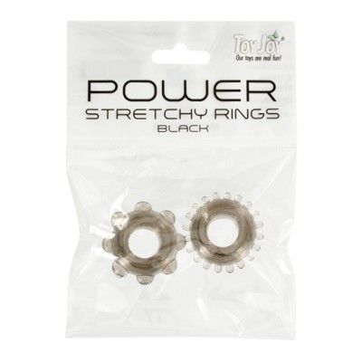 Power Stretchy Rings Black
