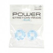 Power Stretchy Rings Blue