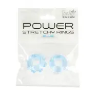 Power Stretchy Rings Blue