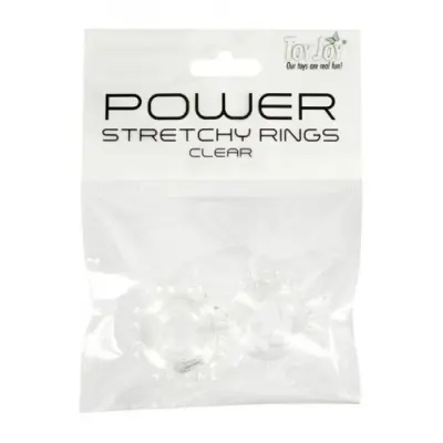 Power Stretchy Rings Clear