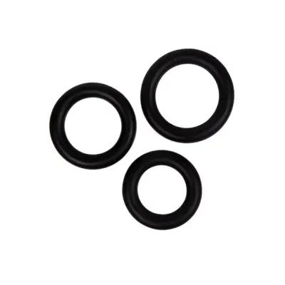 Premium Silicone C-rings 3-pack