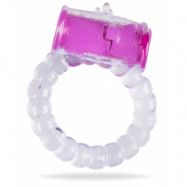 Purple Vibrating Cock Ring