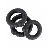 Rebel: 3 Heavy Silicone Cock Rings