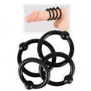 Rebel Silicone Cockring Set