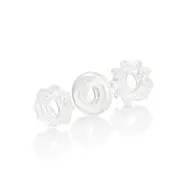 REVERSIBLE RING SET CLEAR