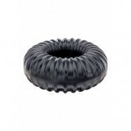 RIBBED RING BLACK