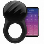 Satisfyer Signet Ring Vibrerande Penisring   - Svart