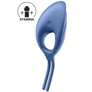 Satisfyer Swordsman Vibrating Cock Ring Blue