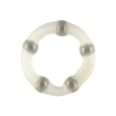 Seven Creations Robotic Beaded Cockring Clear