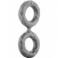 Shaft: Model D Double C-Ring, Size 2 (Medium), grå