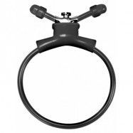 Shots Toys: Adjustable Cockring, svart