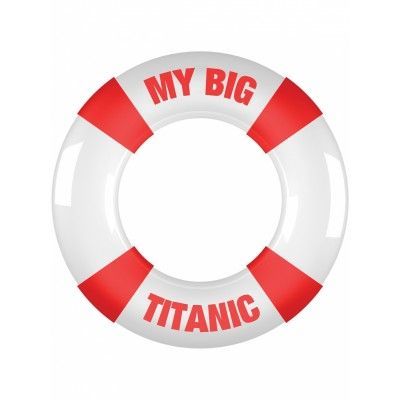 Shots Toys: Buoy Cockring: My Big Titanic, röd