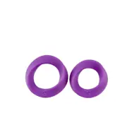 Shots Toys: Endless Cockrings, dubbelpack, lila