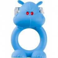 Shots Toys: Happy Hippo, Vibrerande Penisring