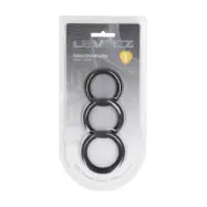 Silicone Cockrings - 3pack  XS/S/M