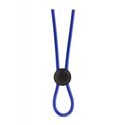 Silicone Loop Penisring, Blå