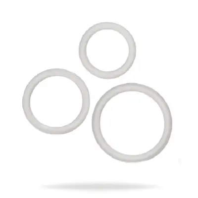 Silicone Support Rings (Välj:: Transparent)