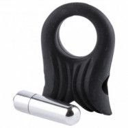 Silikon Penisring med Bulletvibrator