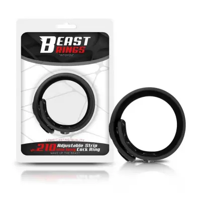 Solid Silicone Adjustable Strip Cock Ring