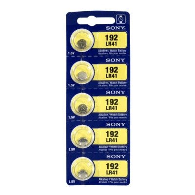 SONY ALK BUTTON1.5V (5 x1) LR 41 - Knappcellsbatterier till fynd pris