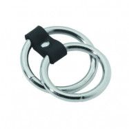 Spartacus Dubbel Metall Penisring