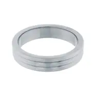 Steel Power Tools: Räfflad Penisring, 40 mm