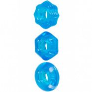 Stretchy Cock Ring Set 3-pack