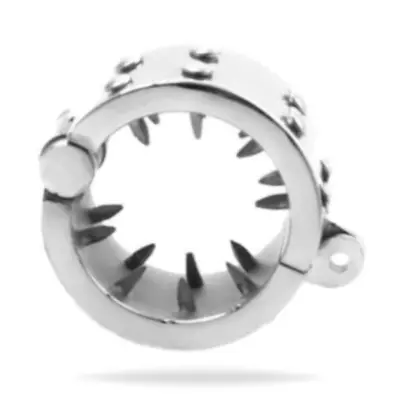 Teeth Spiked Cock And Ball Ring