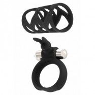 TICKLER BUNNY RING SET BLACK