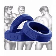 TOM OF FINLAND 3 PIECE SILICONE COCK RING SET