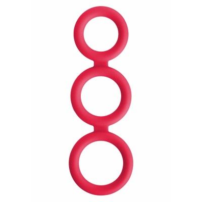 TRIAD COCK RING RED