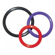 Triple Rings Multicolor 3 st - Penisringar