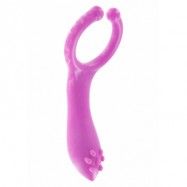 VIBRATING CLIT-STIM C-RING PURPLE - PENISRING