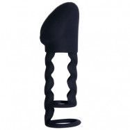 You2Toys Black Velvets Silikon Penis Sleeve