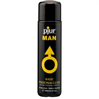 Pjur Man: Basic Personalglide, Silikonbaserat Glidmedel, 100 ml