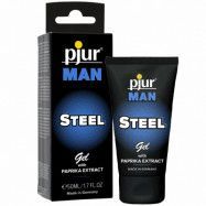 pjur Man Steel Massage Gel 50 ml  - Klar