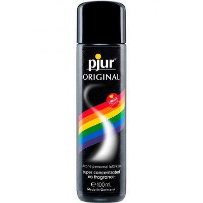 Pjur Original: Silikonbaserat Glidmedel, Rainbow Edition, 100 ml