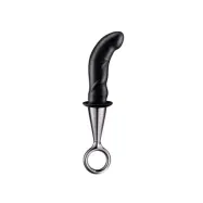 Anal Plug with Plated Handle