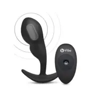 B-Vibe B-Vibe P-Spot Snugplug Medium Black