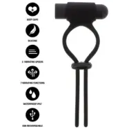 Hidden Desire Weighted Anal Plug 360g BLACK