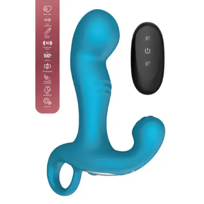 P-spot Tapper Plug Vibrating + Remote
