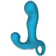 Playhouse P-spot Tapper Plug Vibrating + Remote BLUE