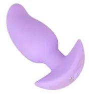 Vibrating Curved Mini Butt Plug