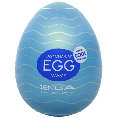 Tenga Egg: Wavy, Cool Edition, Runkägg