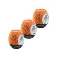 Satisfyer 3 Masturbator Eggs Crunchy