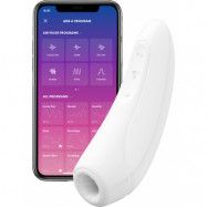 Satisfyer Connect: Curvy 1+, Air Pulse Stimulator + Vibration, vit